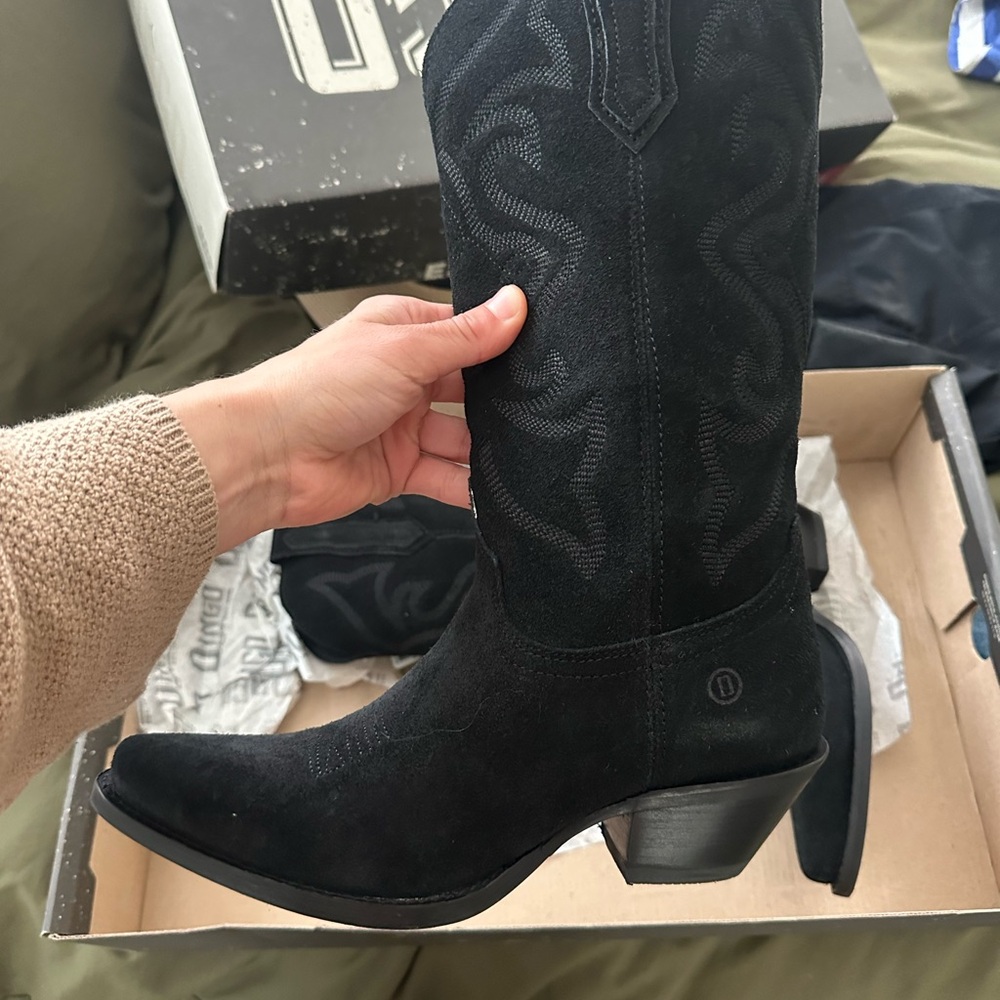 BRAND NEW Dingo Out West Black Cowboy Boots - Picture 4 of 8